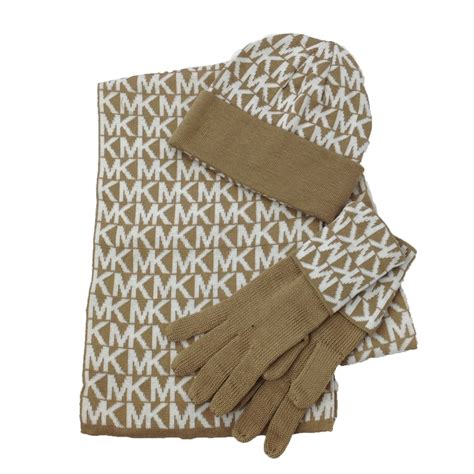 michael kors hat scarf glove set|Michael Kors scarf.